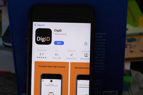 DigiD app op smartphone
