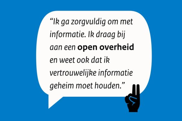 Tekst van de ambtseed over omgaan met informatie