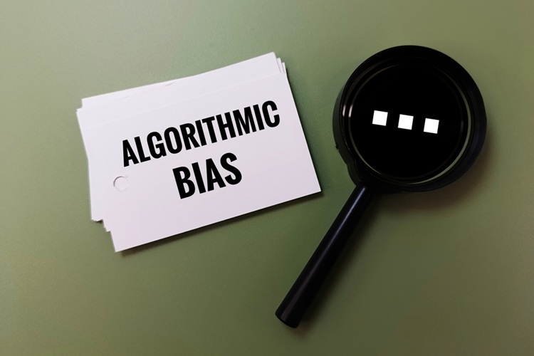 Algorithmic,Bias,Concept,With,Magnifying,Glass,Highlighting,Data,Discrimination,,Artificial